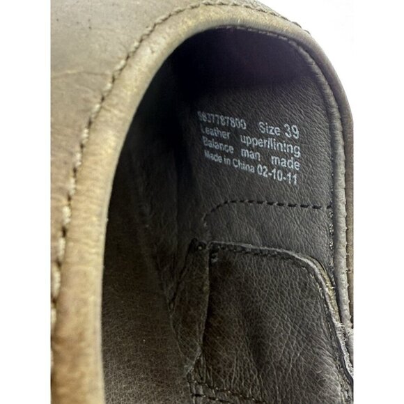 DANSKO Stacie Women's EUR 39 US 8.5/ 9 Brown Leather Slip On Clogs Shoes Nursing - Picture 8 of 8